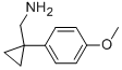[1-(4-Methoxyphenyl)cyclopropyl]methylamine CAS#: 75180-45-9