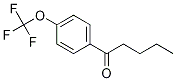 1-[4-(Trifluoromethoxy)phenyl]pentan-1-one CAS#: 79619-25-3