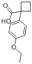 1-(4-ethoxyphenyl)cyclobutane-1-carboxylic acid CAS#: 72370-82-2