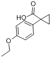 1-(4-ethoxyphenyl)cyclopropane-1-carboxylic acid CAS#: 74205-34-8