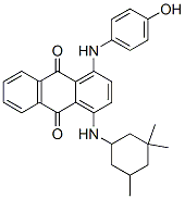 1-[(4-hydroxyphenyl)amino]-4-[(3,3,5-trimethylcyclohexyl)amino]anthraquinone CAS#: 79817-57-5