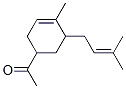 1-[4-methyl-5-(3-methyl-2-butenyl)-3-cyclohexen-1-yl]ethan-1-one CAS#: 72928-23-5