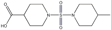 1-[(4-methylpiperidin-1-yl)sulfonyl]piperidine-4-carboxylic acid CAS#: 702669-96-3