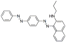 1-[[4-(phenylazo)phenyl]azo]-N-propylnaphthalen-2-amine CAS#: 74186-15-5