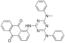 1-[[4,6-bis(methylphenylamino)-1,3,5-triazin-2-yl]amino]anthraquinone CAS#: 75551-82-5