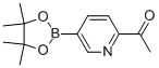 1-(5-(4,4,5,5-tetramethyl-1,3,2-dioxaborolan-2-yl)pyridin-2-yl)ethanone CAS#: 741709-59-1