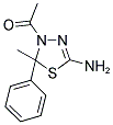 1-(5-AMINO-2-METHYL-2-PHENYL-[1,3,4]THIADIAZOL-3-YL)-ETHANONE CAS#: 72926-06-8