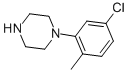 1-(5-Chloro-2-methylphenyl)piperazine CAS#: 76835-20-6