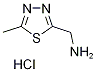 1-(5-methyl-1,3,4-thiadiazol-2-yl)methanamine(SALTDATA: 1.6HCl) CAS#: 784131-72-2