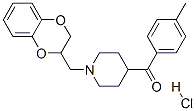 [1-(7,10-dioxabicyclo[4.4.0]deca-1,3,5-trien-9-ylmethyl)-4-piperidyl]- (4-methylphenyl)methanone hydrochloride CAS#: 76362-18-0