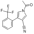1-ACETYL-4-[2-(TRIFLUOROMETHYL)PHENYL]-1H-PYRROLE-3-CARBONITRILE CAS#: 74738-12-8