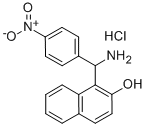 1-[AMINO-(4-NITRO-PHENYL)-METHYL]-NAPHTHALEN-2-OL HYDROCHLORIDE CAS#: 714953-84-1