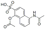1-Acetoxy-5-acetylamino-2-naphthalenesulfonic acid CAS#: 72076-46-1