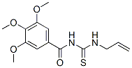 1-Allyl-3-(3,4,5-trimethoxybenzoyl)thiourea CAS#: 74822-82-5