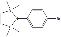 1-Aza-2,5-disilacyclopentane, 1-(4-broMophenyl)-2,2,5,5-tetraMethyl- CAS#: 78605-26-2
