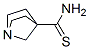 1-Azabicyclo[2.2.1]heptane-4-carbothioamide(9CI) CAS#: 749185-50-0