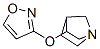 1-Azabicyclo[2.2.1]heptane,3-(3-isoxazolyloxy)-,endo-(9CI) CAS#: 736906-24-4