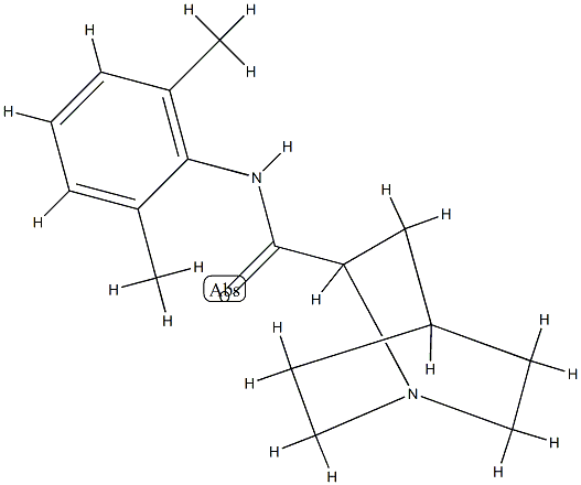 1-Azabicyclo[2.2.2]octane-2-carboxamide,N-(2,6-dimethylphenyl)-(9CI) CAS#: 736076-13-4