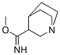 1-Azabicyclo[2.2.2]octane-3-carboximidicacid,methylester(9CI) CAS#: 750536-95-9