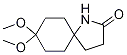 1-Azaspiro[4.5]decan-2-one, 8,8-diMethoxy- CAS#: 749861-31-2