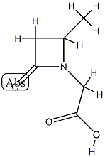 1-Azetidineaceticacid,2-methyl-4-oxo-(9CI) CAS#: 748097-11-2