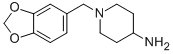 1-BENZO[1,3]DIOXOL-5-YLMETHYL-PIPERIDIN-4-YLAMINE CAS#: 76167-58-3