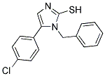1-BENZYL-5-(4-CHLOROPHENYL)-1H-IMIDAZOLE-2-THIOL CAS#: 790681-60-6