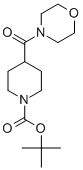 1-BOC-4-(MORPHOLINE-4-CARBONYL)PIPERIDINE CAS#: 757949-39-6