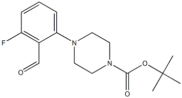 1-Boc-4-(3-Fluoro-2-forMylphenyl)piperazine CAS#: 744219-30-5