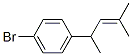 1-Bromo-4-(1,3-dimethyl-2-butenyl)benzene CAS#: 74630-78-7