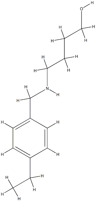 1-Butanol,4-[[(4-ethylphenyl)methyl]amino]-(9CI) CAS#: 774190-68-0