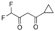 1-CYCLOPROPYL-4,4-DIFLUORO-BUTANE-1,3-DIONE CAS#: 758709-39-6