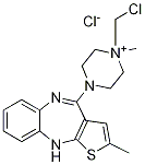 1-(ChloroMethyl)-1-Methyl-4-(2-Methyl-10H-thieno[2,3-b][1,5]benzodiazepin-4-yl)-piperaziniuM Chloride CAS#: 719300-59-1