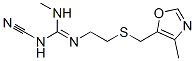1-Cyano-3-methyl-2-[2-[[(4-methyloxazol-5-yl)methyl]thio]ethyl]guanidine CAS#: 72738-06-8