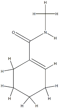 1-Cyclohexene-1-carboxamide,N-methyl-(7CI,9CI) CAS#: 75040-93-6