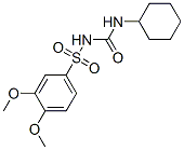 1-Cyclohexyl-3-(3,4-dimethoxyphenylsulfonyl)urea CAS#: 73953-73-8