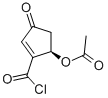 1-Cyclopentene-1-carbonyl chloride, 5-(acetyloxy)-3-oxo-, (R)- (9CI) CAS#: 76865-78-6