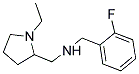 (1-ETHYL-PYRROLIDIN-2-YLMETHYL)-(2-FLUORO-BENZYL)-AMINE CAS#: 726162-88-5