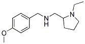 (1-ETHYL-PYRROLIDIN-2-YLMETHYL)-(4-METHOXY-BENZYL)-AMINE CAS#: 727360-94-3