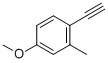 1-Ethynyl-4-methoxy-2-methylbenzene CAS#: 74331-69-4