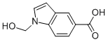 1-(HYDROXYMETHYL)-1H-INDOLE-5-CARBOXYLIC ACID CAS#: 739365-16-3