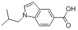 1-ISOBUTYL-1H-INDOLE-5-CARBOXYLIC ACID CAS#: 739365-12-9