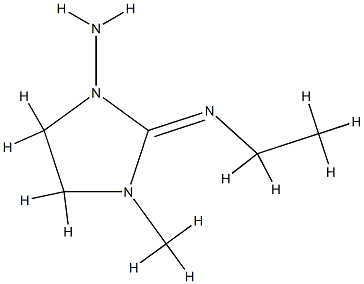 1-Imidazolidinamine,2-(ethylimino)-3-methyl-(9CI) CAS#: 744185-81-7