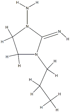 1-Imidazolidinamine,2-imino-3-propyl-(9CI) CAS#: 781600-69-9