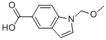 1-(METHOXYMETHYL)-1H-INDOLE-5-CARBOXYLIC ACID CAS#: 739365-17-4