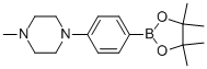 1-METHYL-4-[4-(4,4,5,5-TETRAMETHYL-1,3,2-DIOXABOROLAN-2-YL)PHENYL]PIPERAZINE CAS#: 747413-21-4