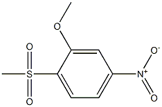 1-Methanesulfonyl-2-Methoxy-4-nitrobenzene CAS#: 75259-30-2