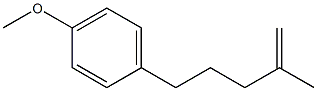 1-Methoxy-4-(4-methyl-4-pentenyl)benzene CAS#: 74672-06-3