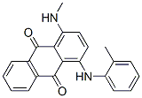 1-(Methylamino)-4-[(2-methylphenyl)amino]anthraquinone CAS#: 76461-80-8