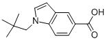 1-NEOPENTYL-1H-INDOLE-5-CARBOXYLIC ACID CAS#: 739365-11-8